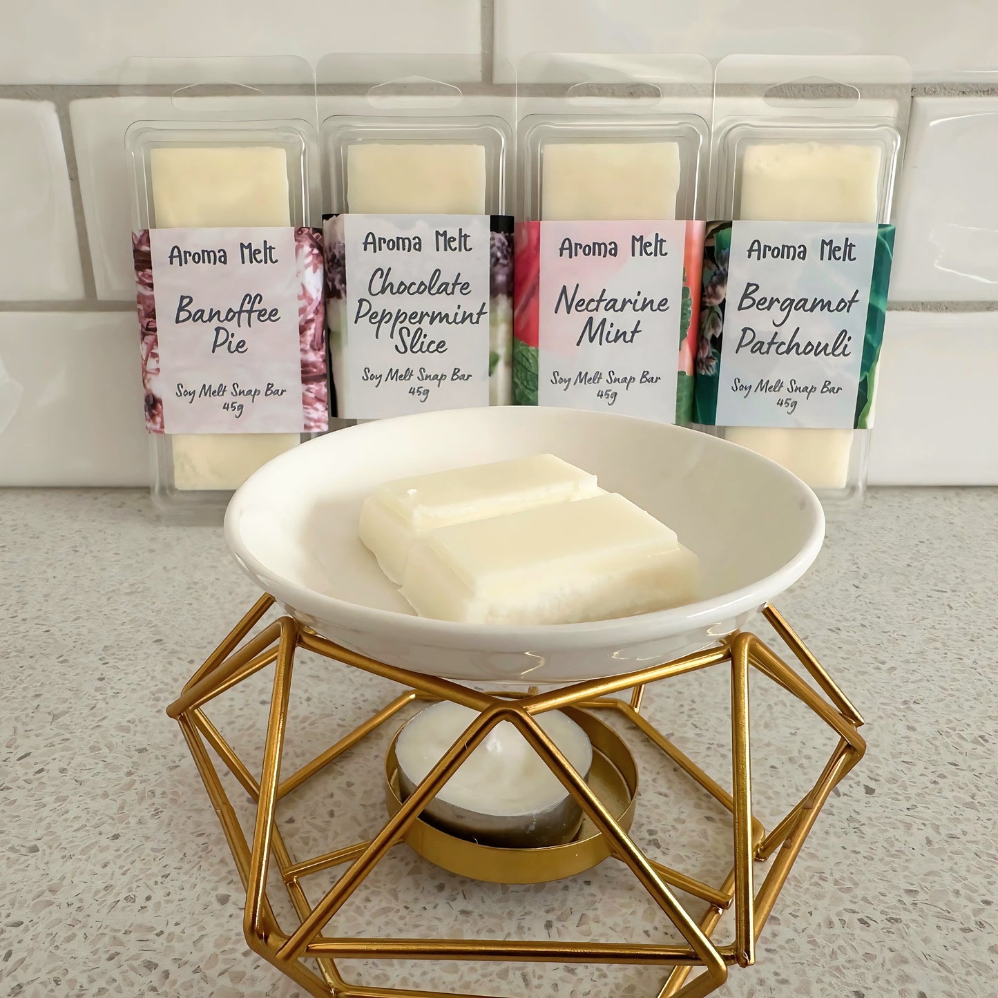 aroma melt soy melt snap bars